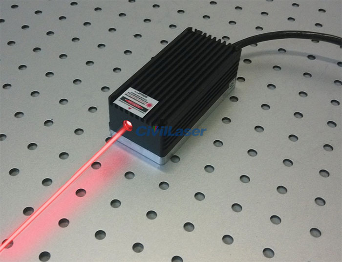 671nm semiconductor laser